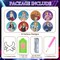 Diamond Art Painting Coasters Kits - 8 PCS Pop Star Diamond Painting Kits